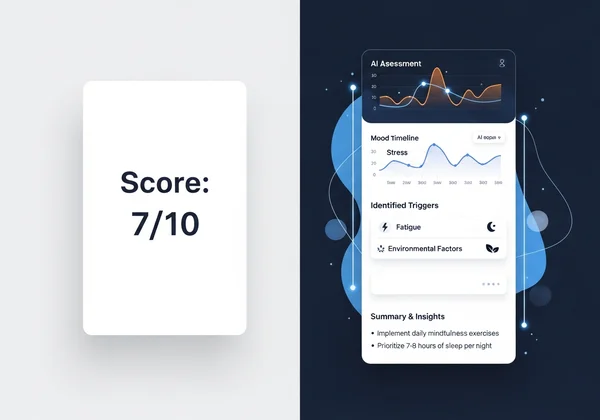 Comparison of a generic test score versus a detailed AI bipolar report
