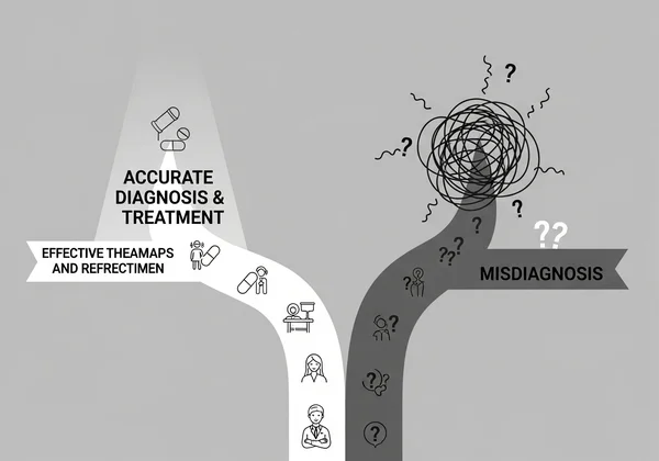 Correct and incorrect treatment paths