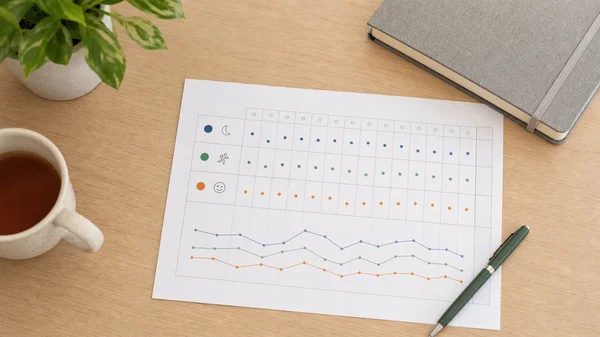 Mood pattern timeline worksheet