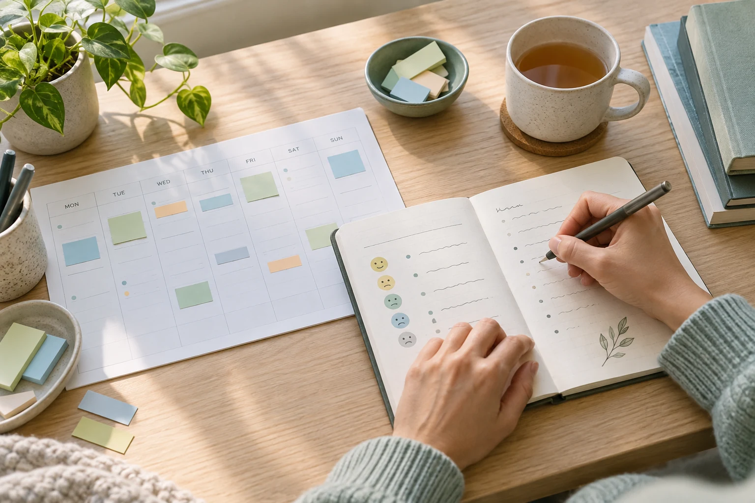 Screening notes and calendar