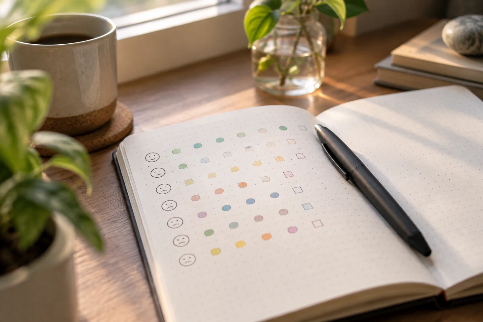 Mood pattern reflection notes
